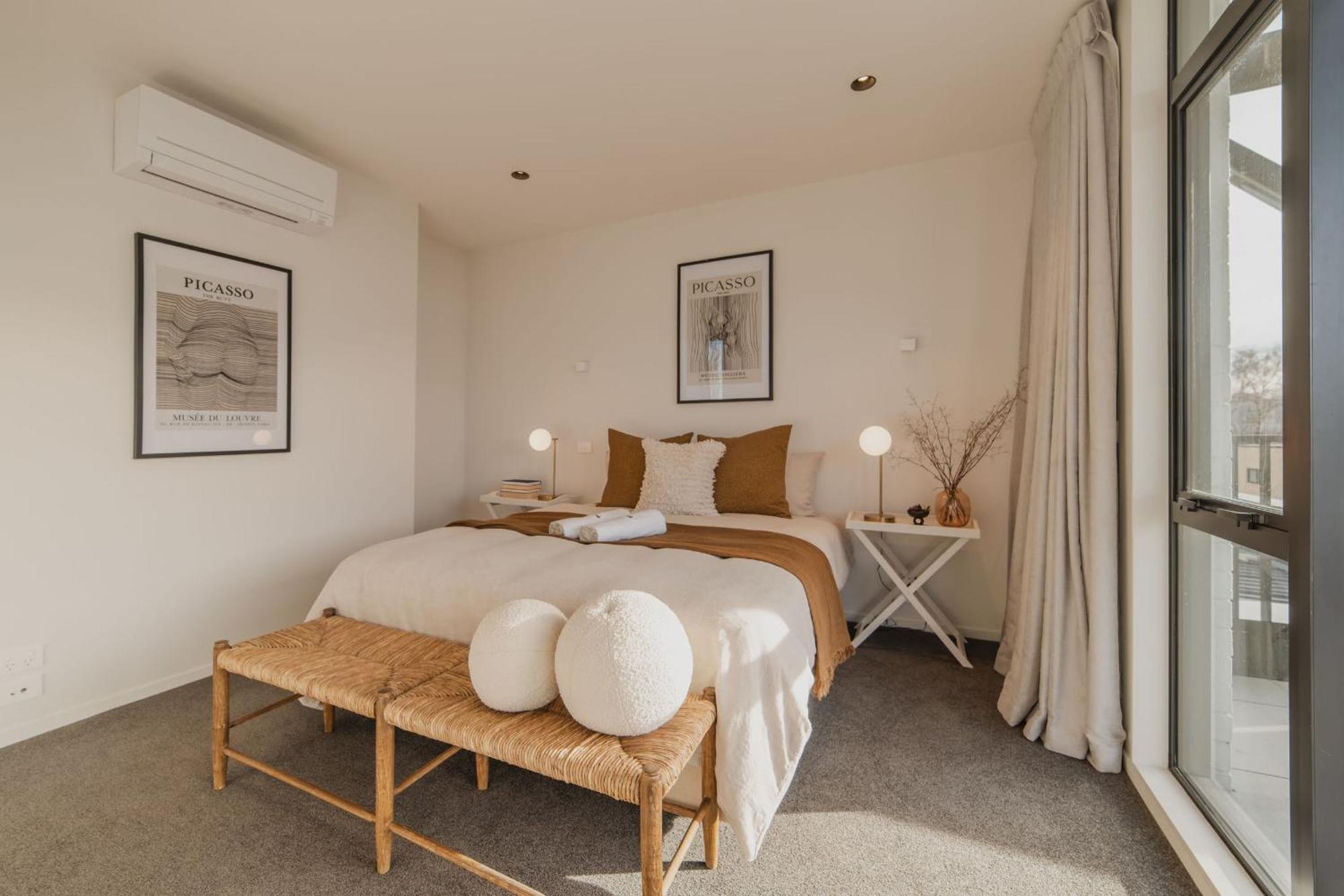 Willa Chic And Contemporary Living At Cambridge Terrace Christchurch Zewnętrze zdjęcie