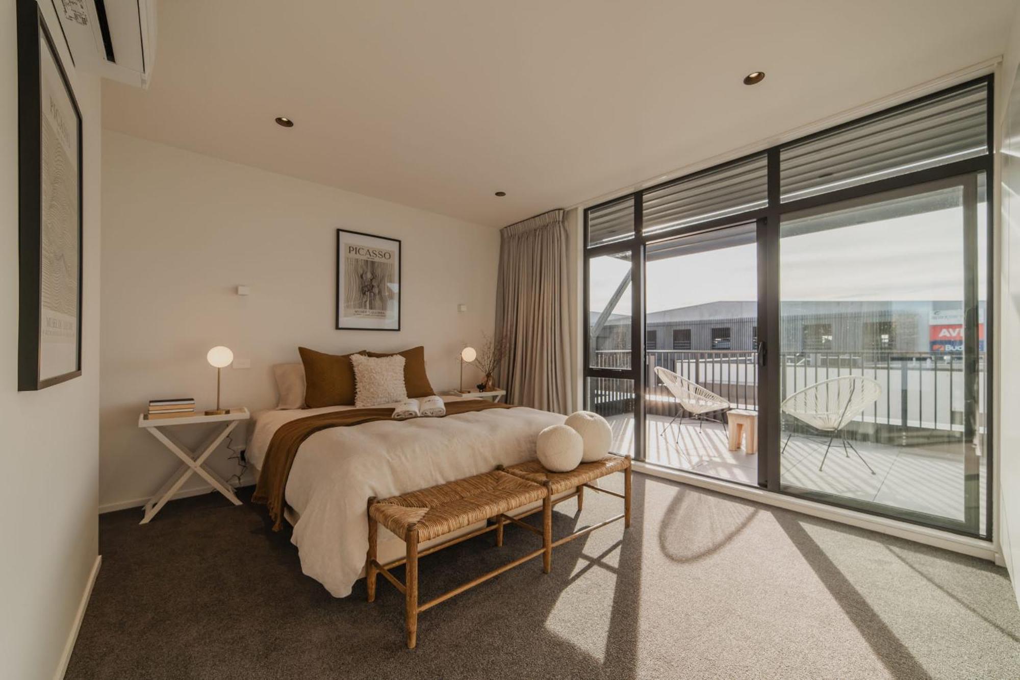 Willa Chic And Contemporary Living At Cambridge Terrace Christchurch Zewnętrze zdjęcie