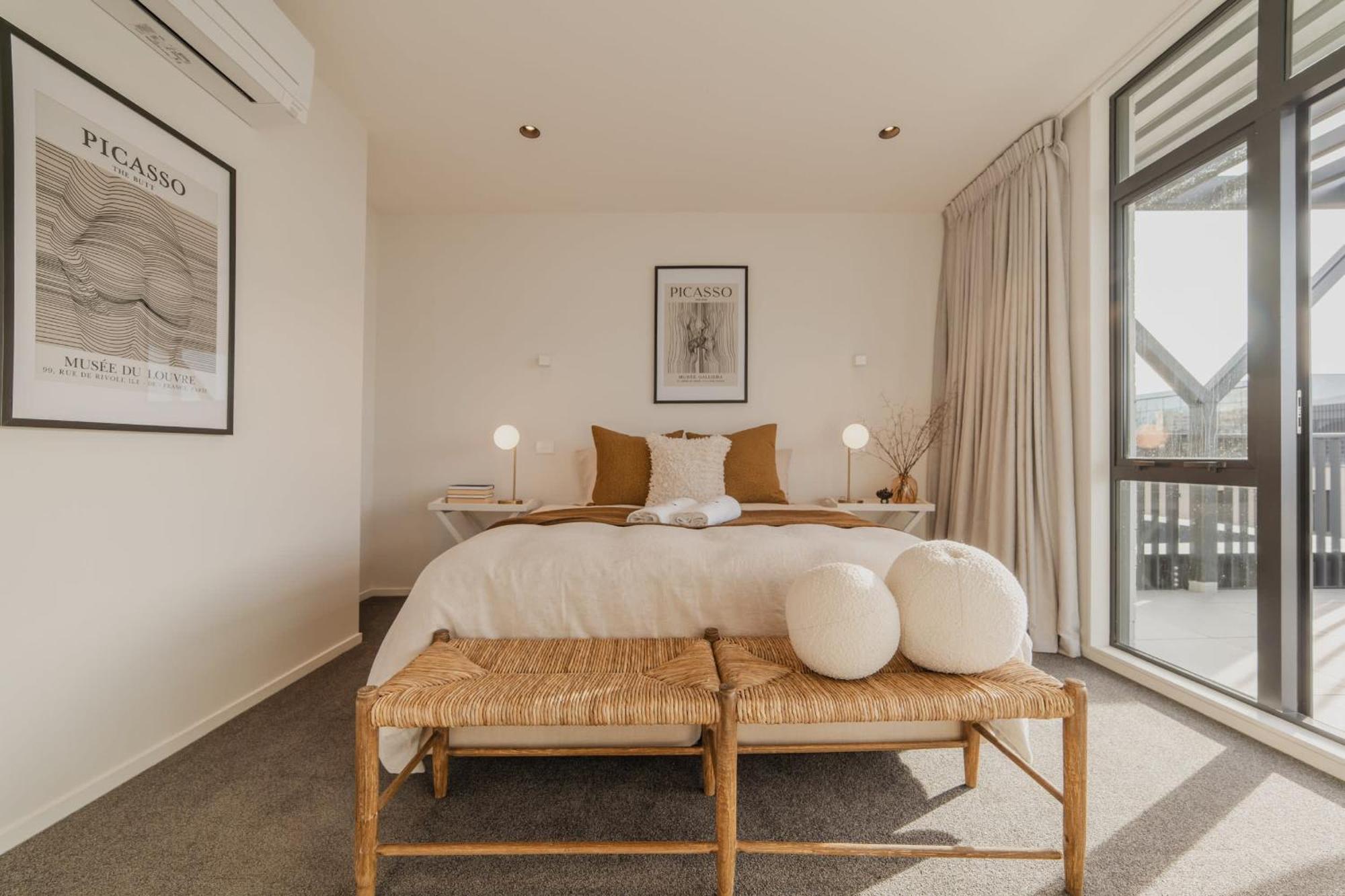 Willa Chic And Contemporary Living At Cambridge Terrace Christchurch Zewnętrze zdjęcie